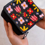 POP ART PETALS - Needlepoint Pouch Kit