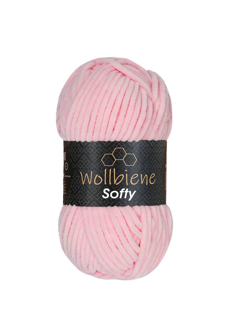 Wool bee softy chenille wool 100gr super bulky knitting: Turquoise 07