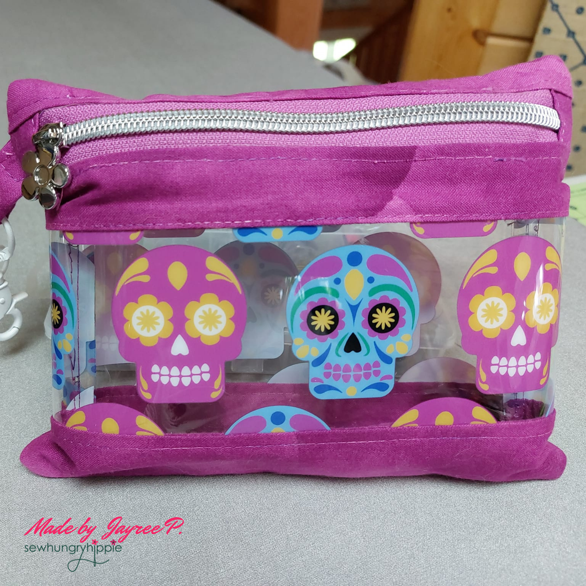 Sugar Skulls Clear TPU Vinyl Fabric 18x56 – Bag Making