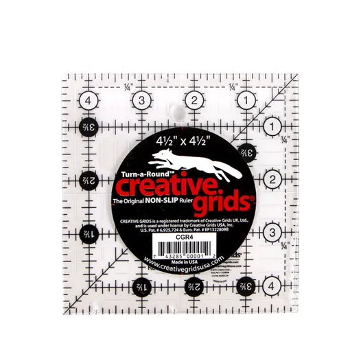 Creative Grids 4.5" Quilting Square Ruler