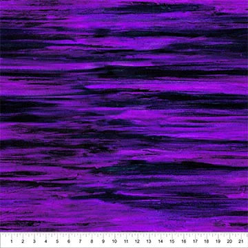 Forage & Fodder Electric Purple Glaze by Northcott by the yard