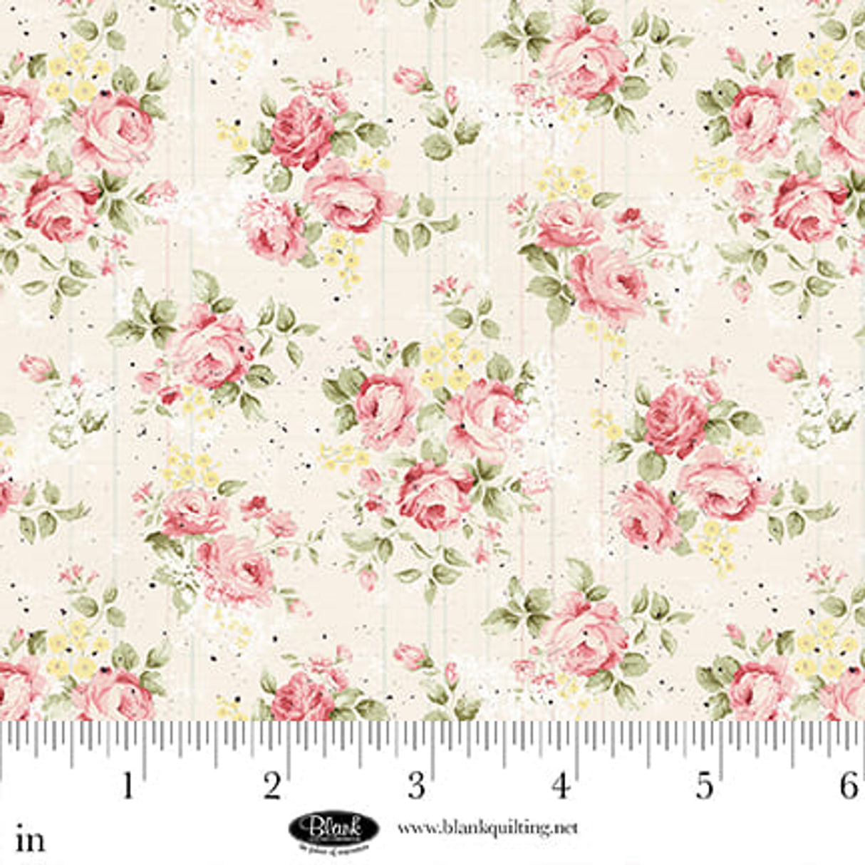 4290-41 Ecru || Parisian Snippets by the yard from Blank Quilting
