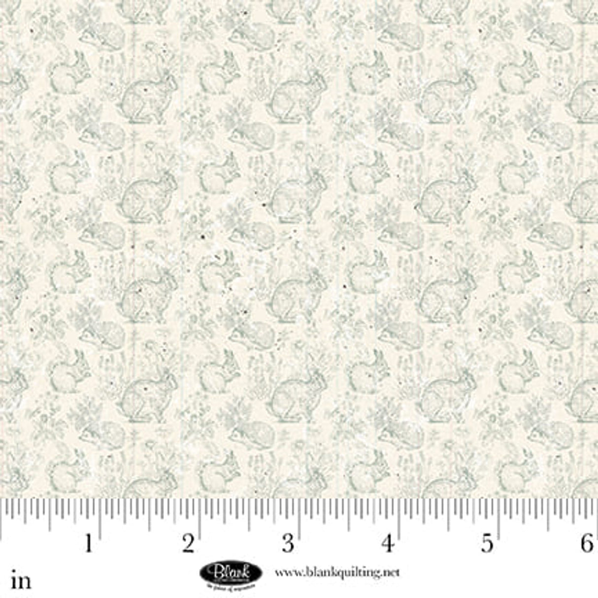 4297-70 Lt. Blue || Parisian Snippets by the yard from Blank Quilting