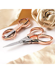 Rose Gold Foldable Scissors