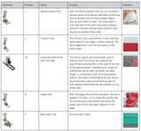 BERNINA 485 with 5.5mm stitching for perfect narrow topstitching