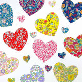 Pre-Cut Liberty Tana Lawn® Fabric Hearts | Craft Kits from Alice Caroline