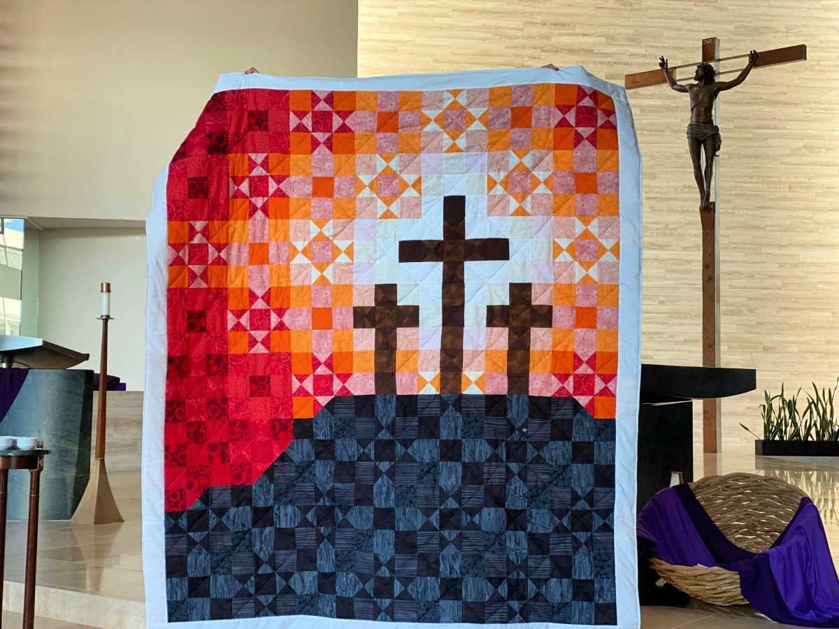 Quilt Pattern: Lent / Good Friday Cross Quilt Pattern