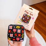 POP ART PETALS - Needlepoint Pouch Kit