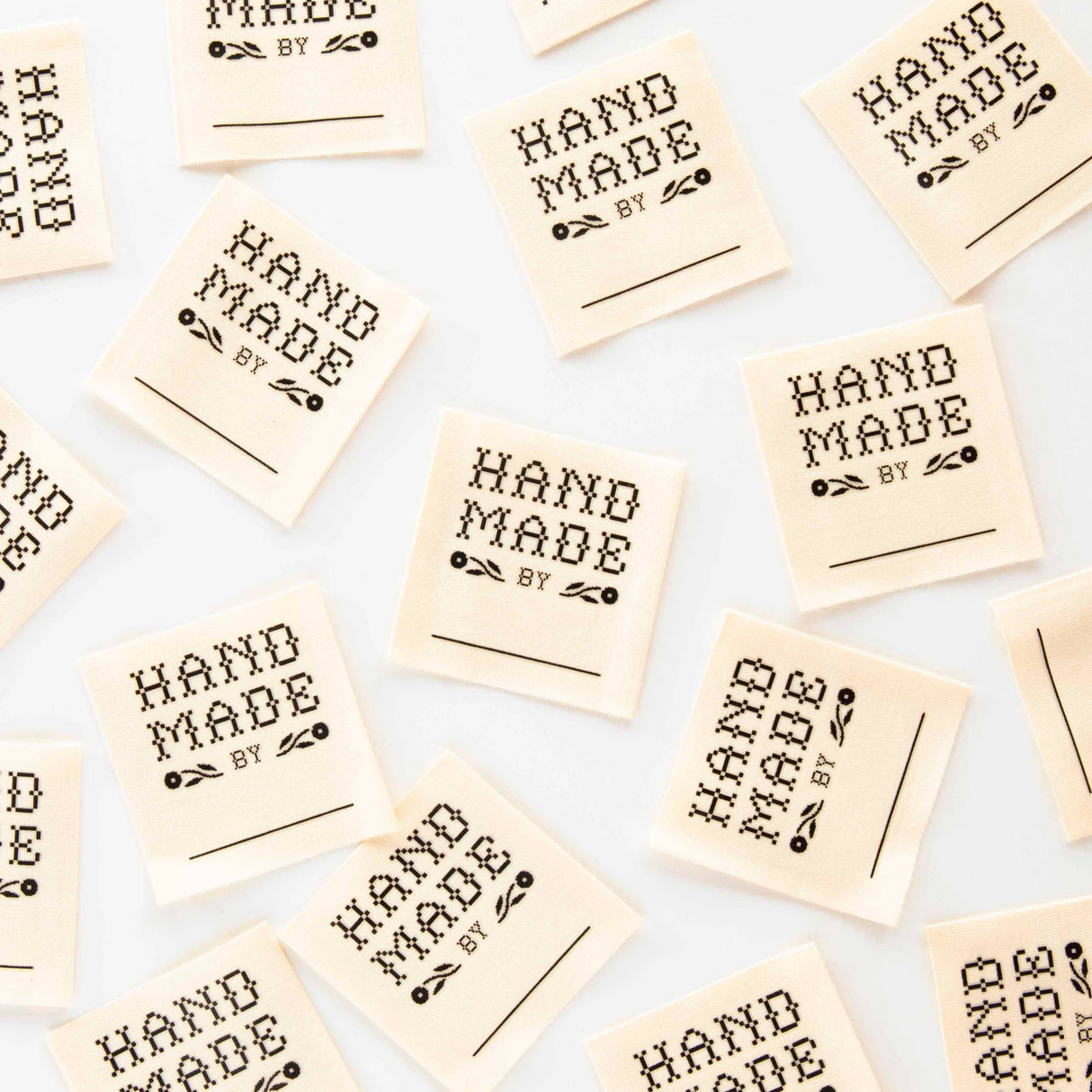 Crafty Handmade By: Organic Cotton Write In Labels