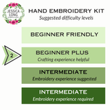 Pawty Time Embroidery Kit