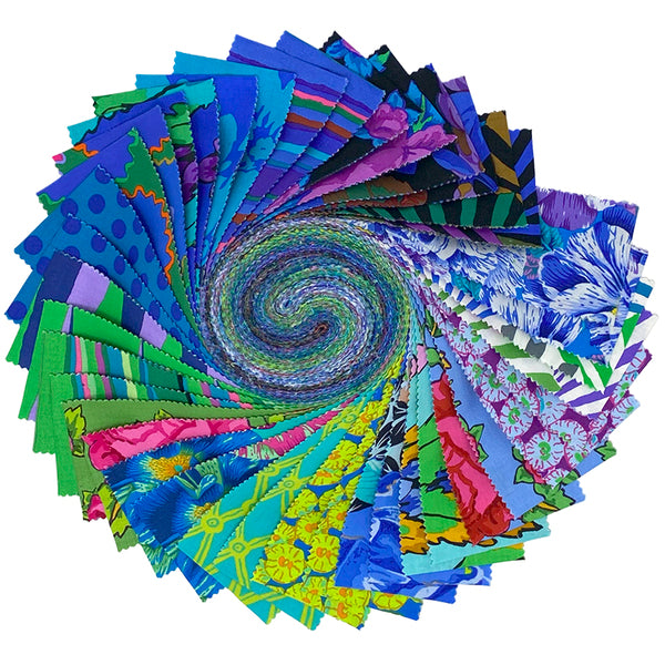 Kaffe Fassett 2.5" Strip Roll in 2026 Cool