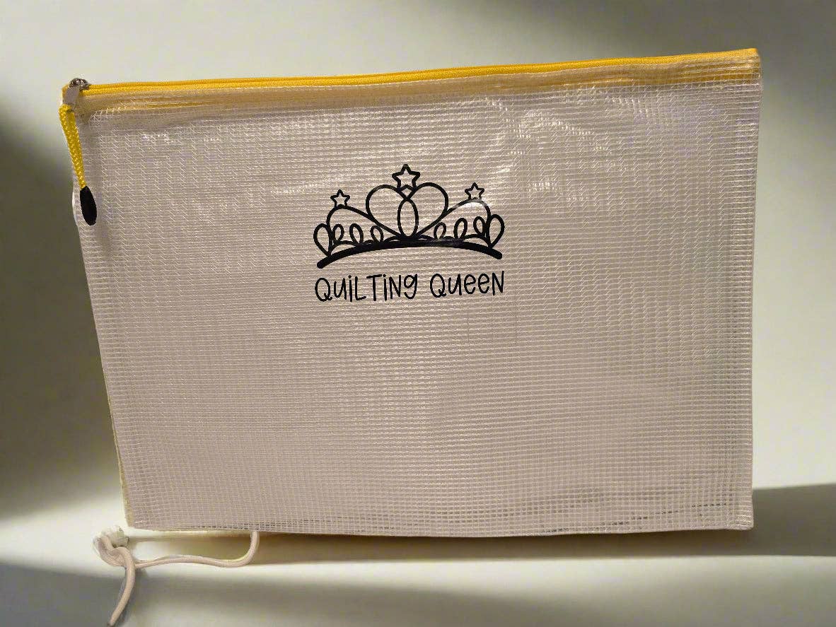 Quilt Project Bag: Of Course I talk to myself