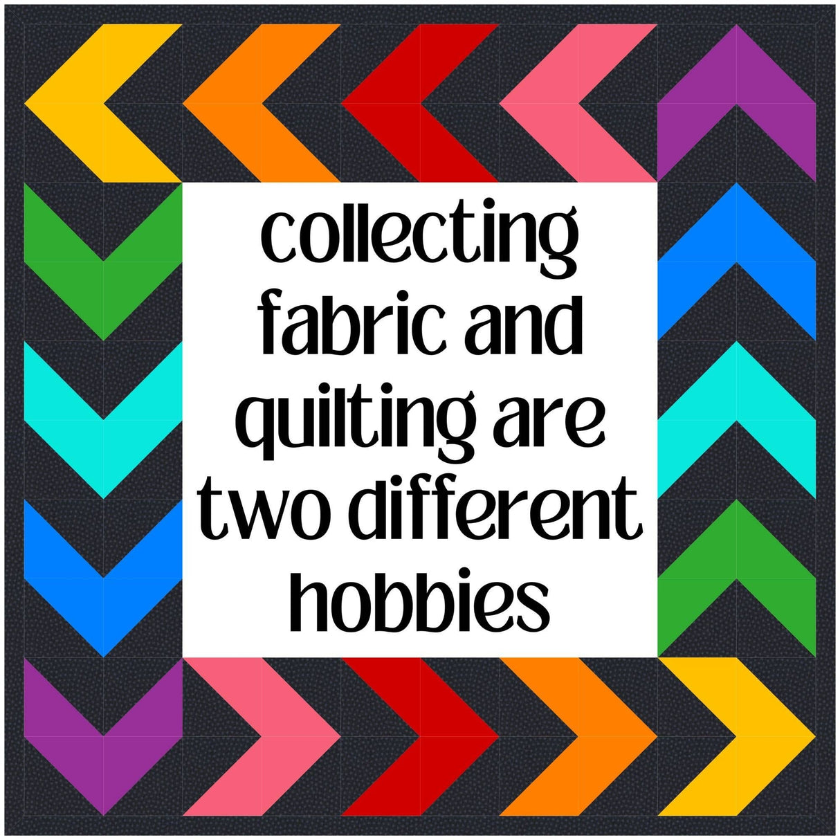 Collecting Fabric Quilt Pattern and Fabric Panel