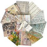 Tim Holtz Foundations Fat Quarter Bundle- 10pcs