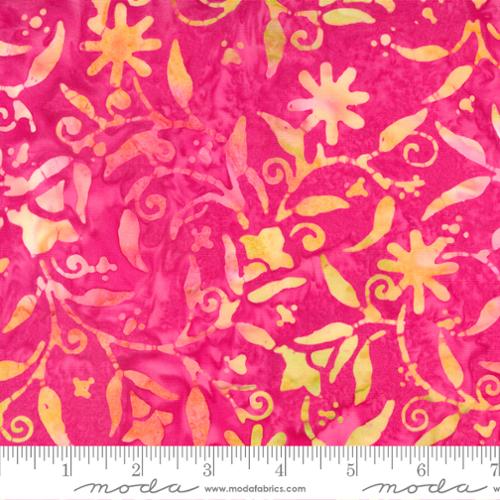 Chroma Batiks Fuchsia 4366 11 Moda, by the yard