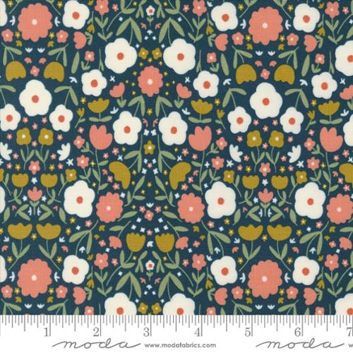 Imaginary Flowers Midnight 48382 20 Moda, by the yard-