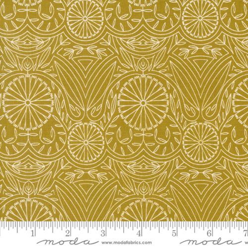 Imaginary Flowers Golden 48385 17  Moda by the yard