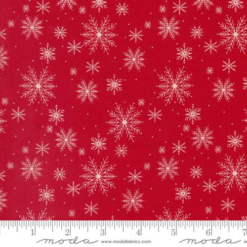 Once Upon Christmas Red 43164 12 Moda, by the yard