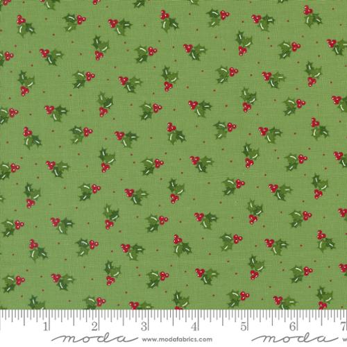 Once Upon Christmas Mistletoe 43165 14 Moda, by the yard