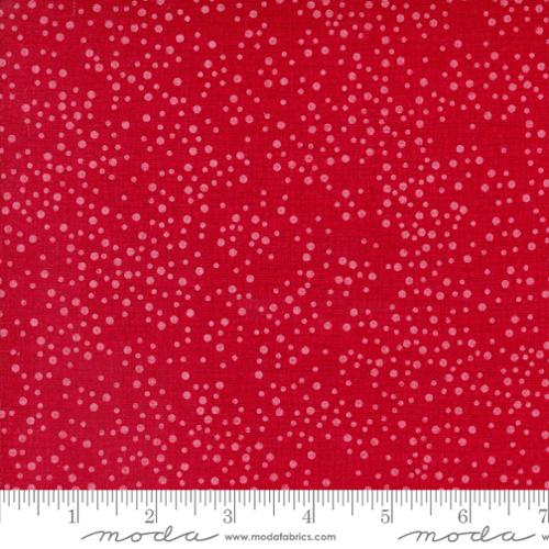 Dotty Thatched Crimson 48715 43 Moda by the yard