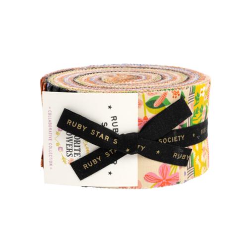 Favorite Flowers Jelly Roll® RS5143JR Ruby Star