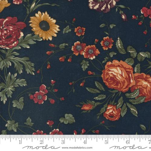 Daisy Lane by Kansas Troubles Bluebell 9760 14 Moda, by the yard,