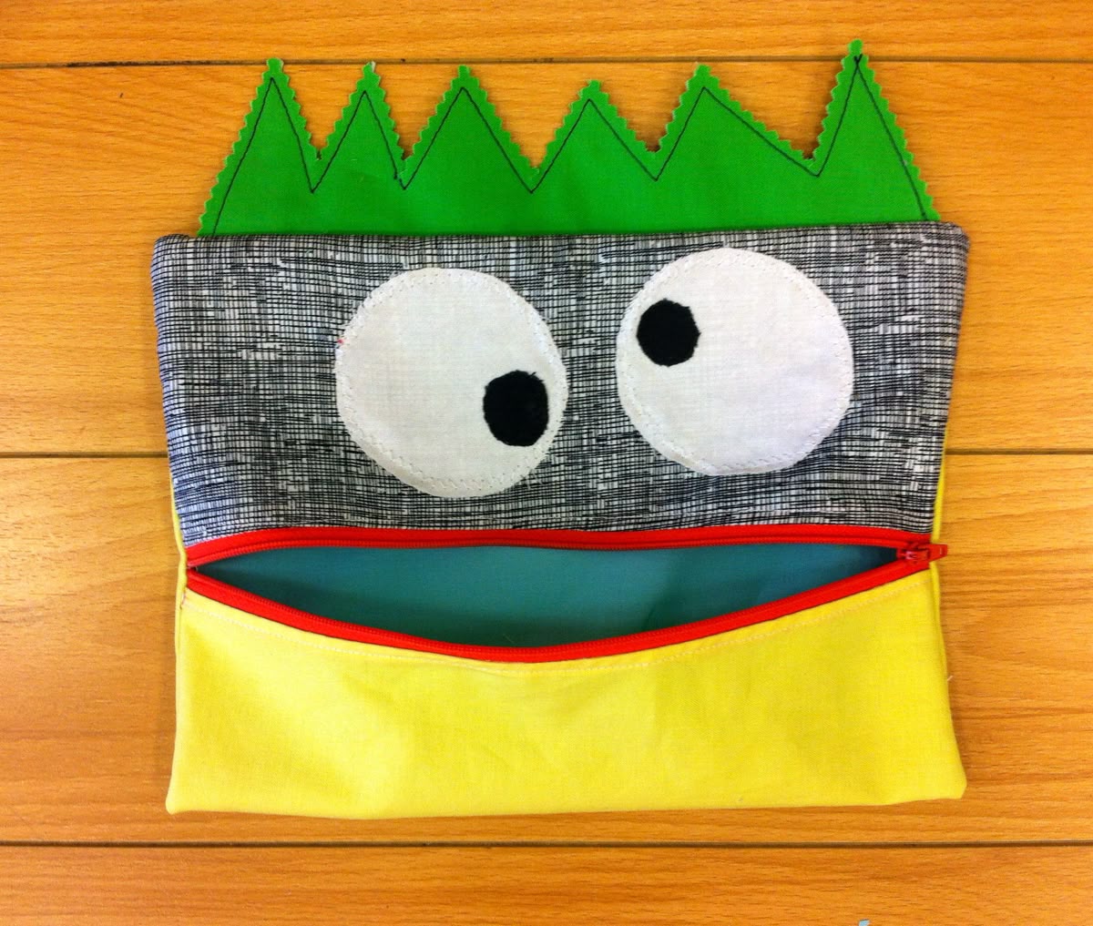 Kids Monster Pencil Pouch Class, Saturday 9/6. 11-3. All Materials Provided