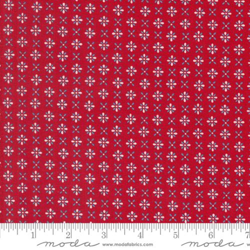 Red White Bloom Patriotic Poppy 56114 13 Moda by the yard