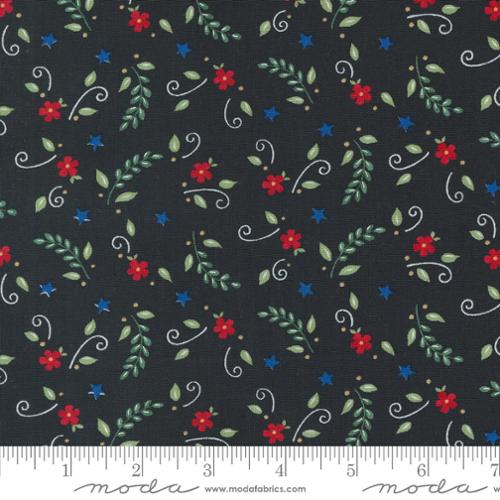 Red White Bloom Black 56116 14 Moda by the yard