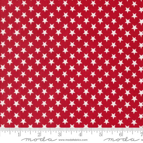 Red White Bloom Patriotic Poppy 56117 13 Moda  by the yard