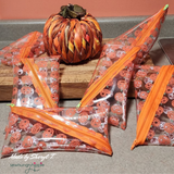 Jack-O-Lantern Clear TPU Vinyl Fabric for Bag Making