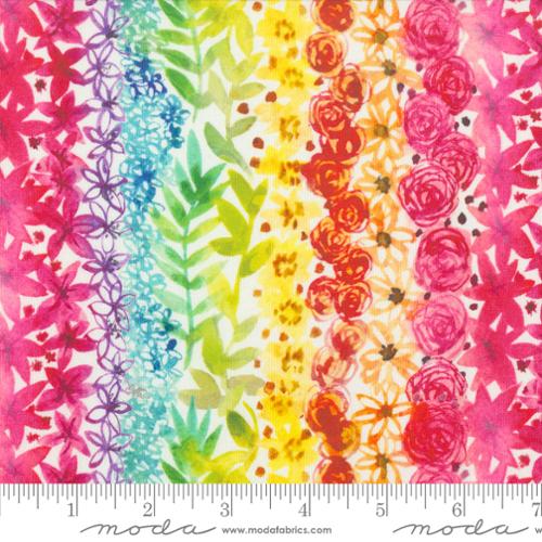 Flower Patches Rainbow 21825 11 Moda by the yard