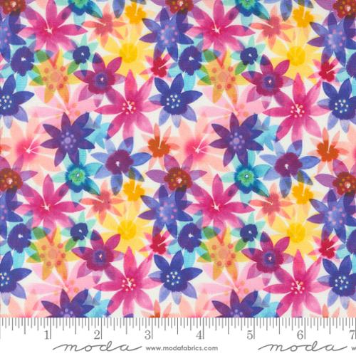 Flower Patches Rainbow 21827 11 Moda by the yard