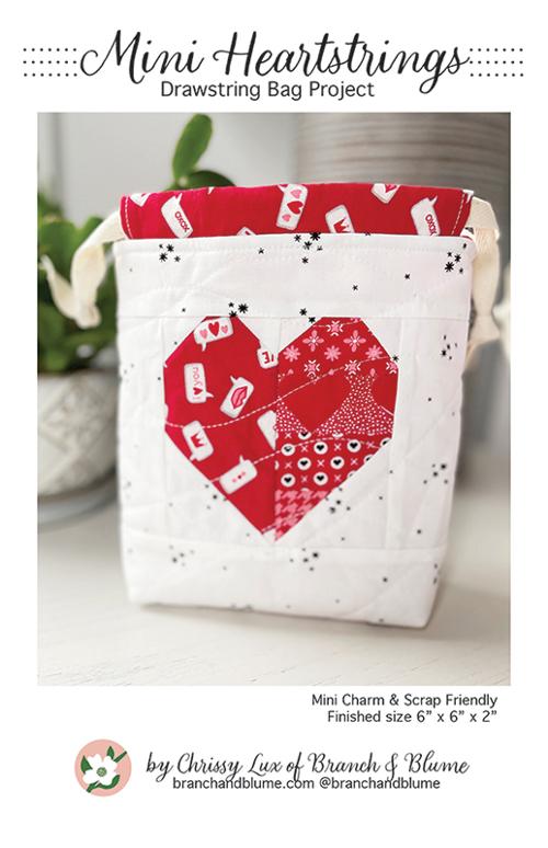 Mini Heartstrings Bag * BNB 2404 Branch & Blume pattern