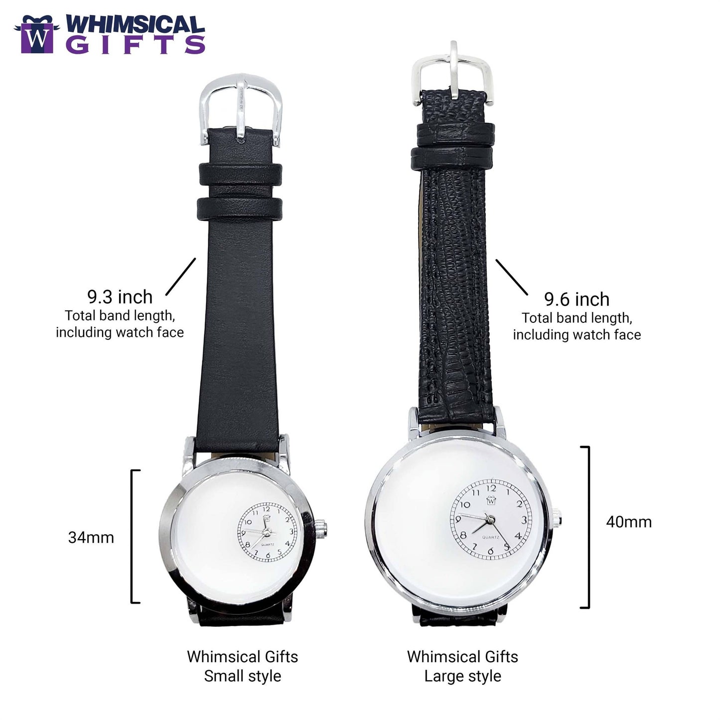 Sewing 3D Watch | Handmade in USA | Gold or Silver Finish: Silver