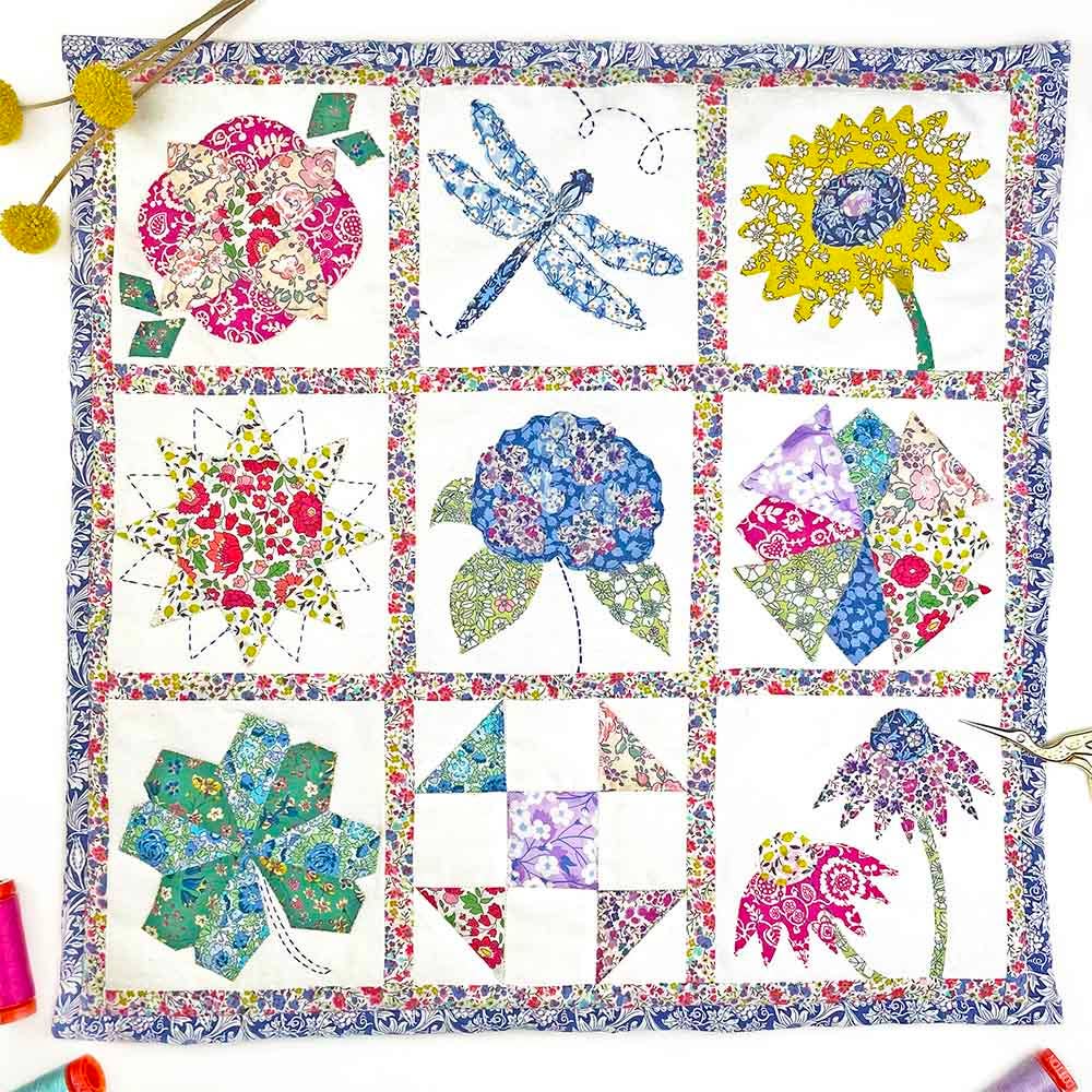 Liberty Tana Lawn® Fabric Summer Mini Sampler Quilt Kit