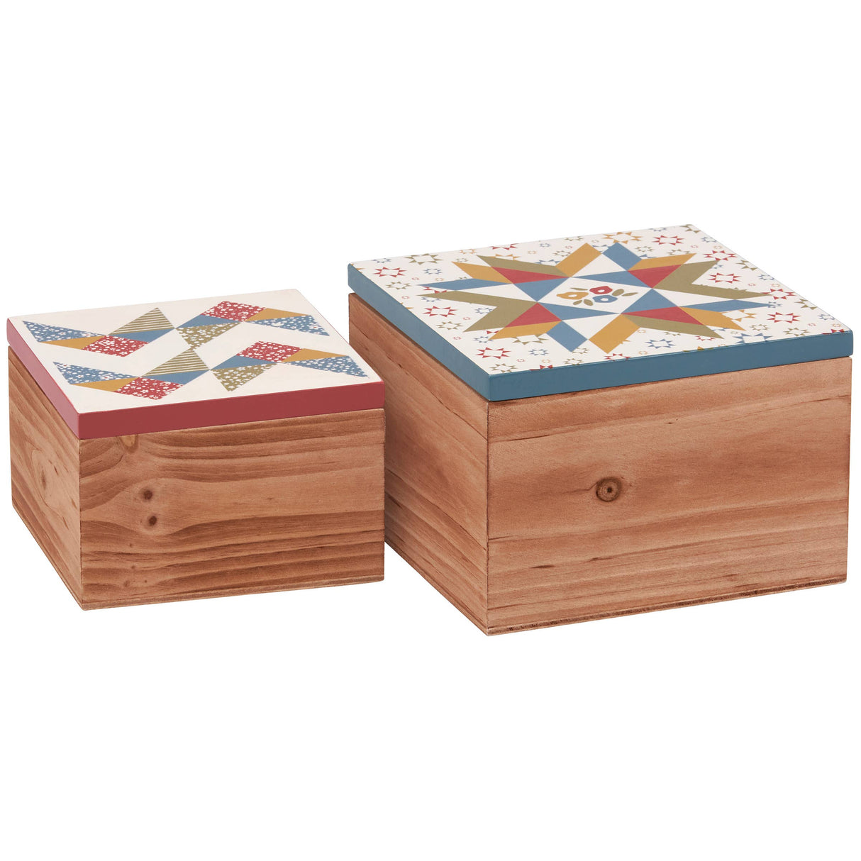 Star Quilt Hinged Box Set