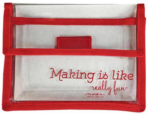 Project Bag 6"x8" Red Making MBS 68 Moda