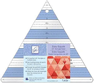 June Tailor Easy Equals 60 Degree Ruler