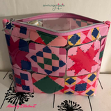 Quilt Blocks Clear TPU Vinyl Fabric for Bag Making