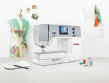 BERNINA 740 Sewing Machine with Dual Feed and 10" to the right of the needle