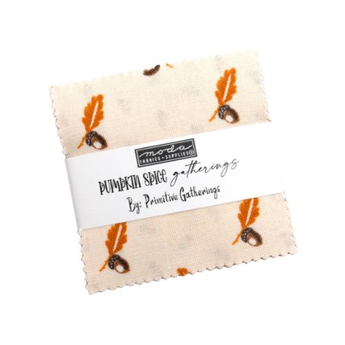 Pumpkin Spice Gather Mini Charm 49290MC Moda