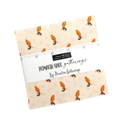 Pumpkin Spice Gather Charm Pack 49290PP Moda