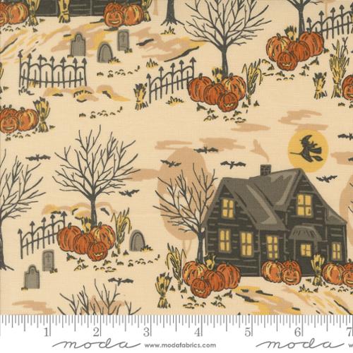 Home Sweet Haunt Bone 20912 11 Moda by the yard