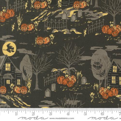 Home Sweet Haunt Charcoal 20912 16 Moda by the yard