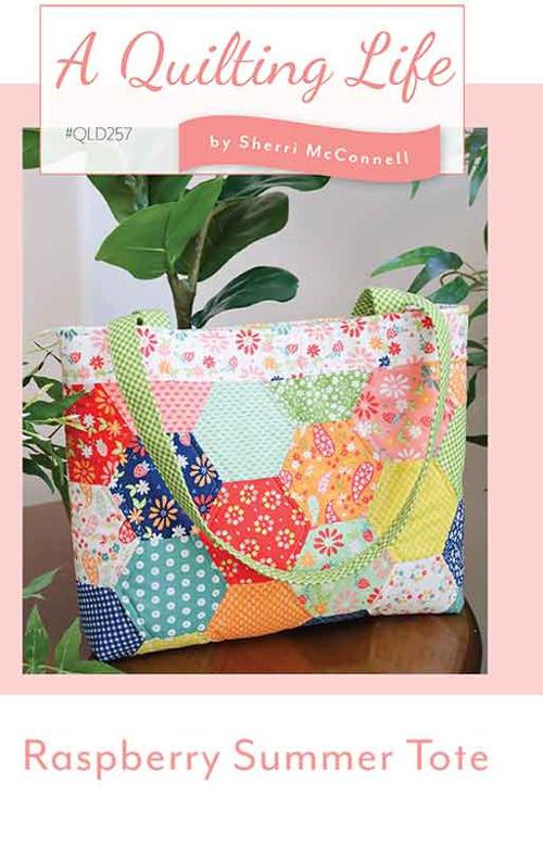 Raspberry Summer Tote Pattern