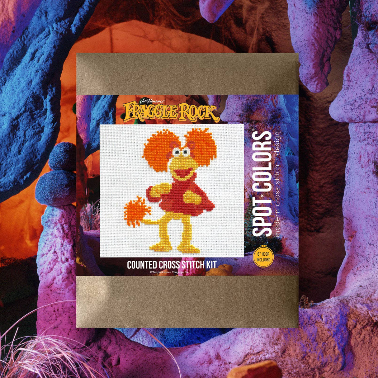 Fraggle Rock: Red Fraggle Counted Cross Stitch Kit