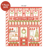 Preorder - Christmas Shop BOM Quilt Kit, December Darling from Heather Briggs, My Sew Quilty Life Ships June/July 2027
