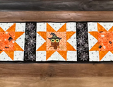 Secretly Spooky Table Runner Embroidery Pattern from Beach Potato Embroidery