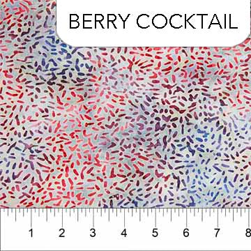 Banyan Batiks BFF Berry Cocktail Fabric by the Yard